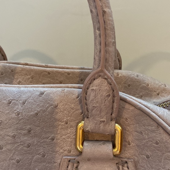 MARC BY MARC JACOBS Ostrich embossed handbag - Picture 4 of 8